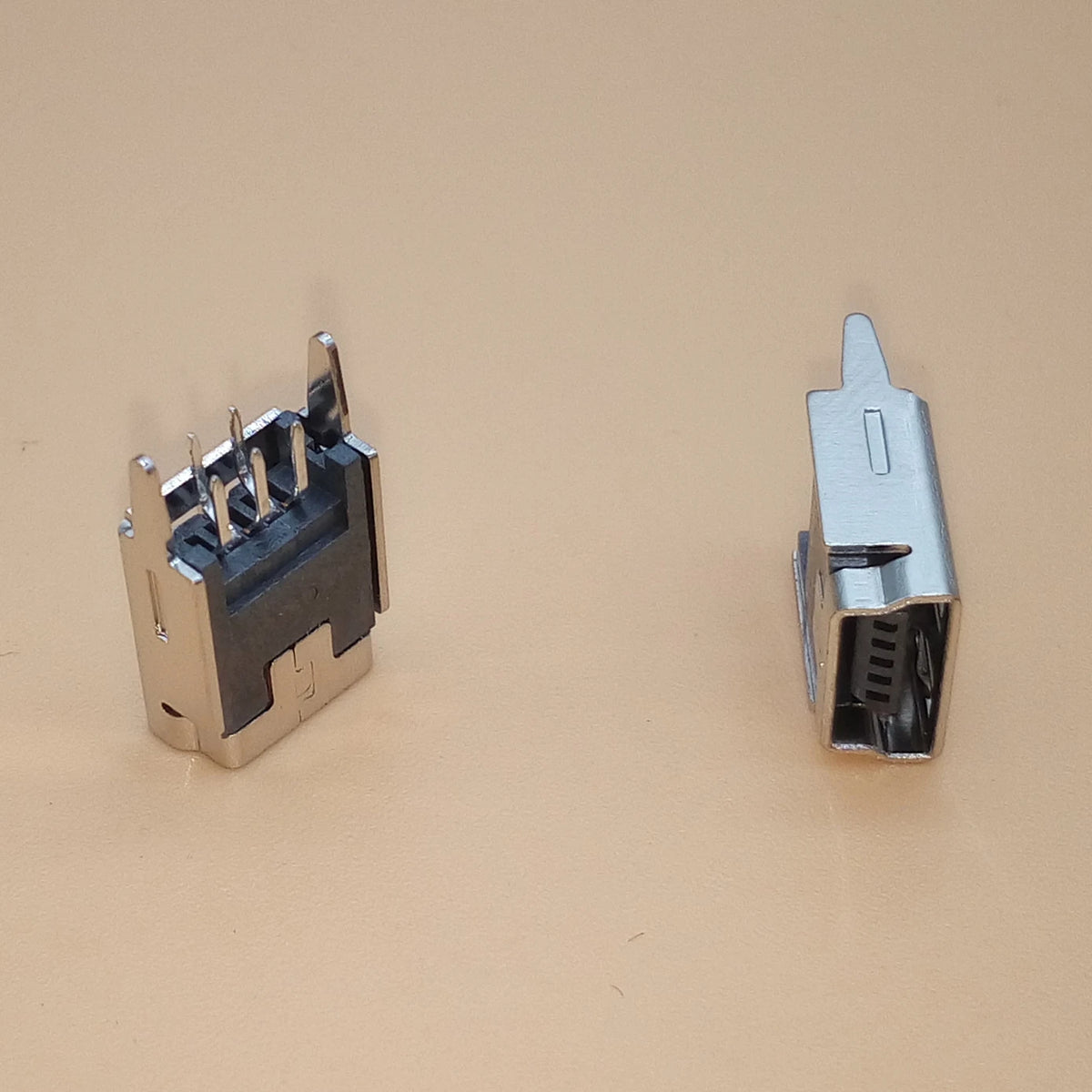 10PCS Mini USB Type B Female 5 Pin DIP Vertical Leg PCB Socket Connector