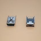 10PCS Mini USB Type B Female 5 Pin DIP Vertical Leg PCB Socket Connector
