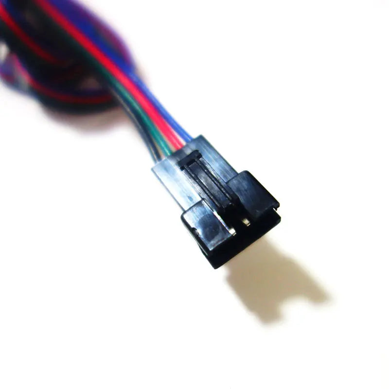 100CM 200CM 500CM 3Pin 4Pin Extension Cable 22AWG JST SM Plug Male to Female Wire Connector Cable