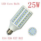 LED Bulb Lamp E14 B22 E27 E26 E39 E40 5730 Corn Spot Light 25W 30W 40W 50W 60W 80W 100W Lampada 110V 220V Cold Warm White Lights