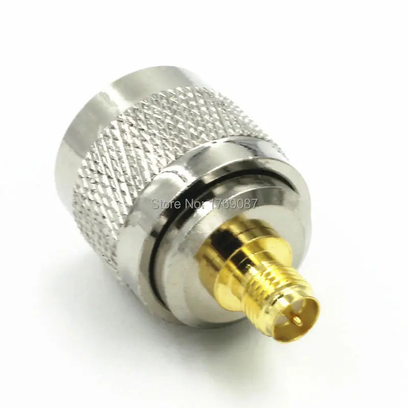 N Male Plug to SMA Female or RP-SMA Female RF Coaxial Adapter Connector