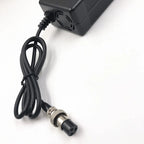 67.2V2.5A Fast Charger For 60V Wheelbarrow Harley Citycoco 16S 60V Lithium Battery GX16 Connector with Cooling Fan 100-240V