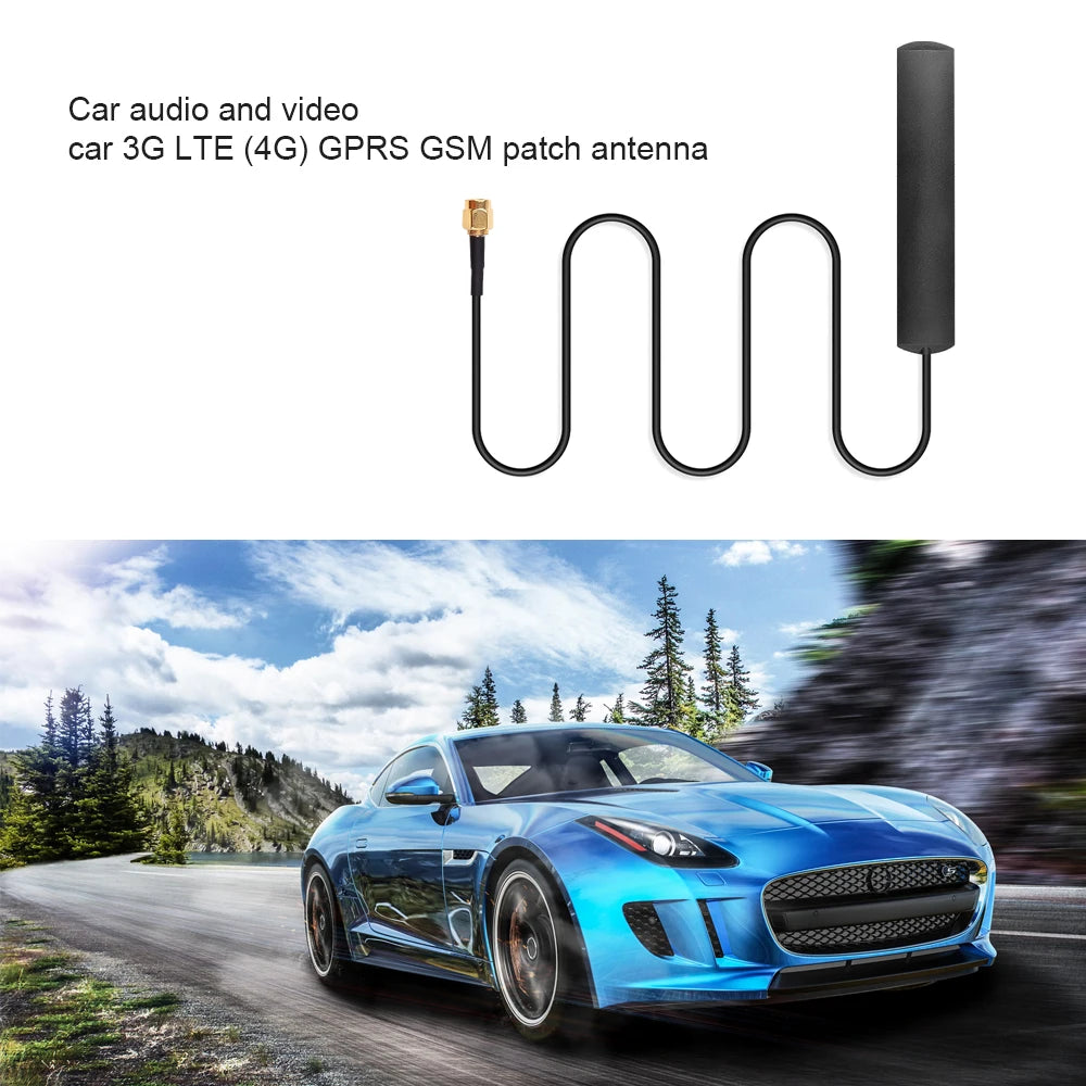 Car Vehicle 4G GSM Patch Antenna SMA Male Connector Adhesive Mount 3G GSM Antenna 700-2100MHz For Car GPS GPRS Navigation