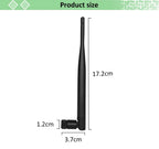 Eoth Wholesale 433MHz Antenna LORA 5dBi GSM 433 MHz Connector Rubber 433m LoRaWAN IOT SMA Male Female Extension Cord Pigtail
