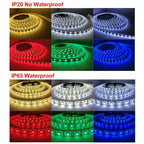 LED Strip Light 12V 5M 300 Leds SMD 3528 2835 Diode Tape RGB&Single Colors High Quality Led Ribbon Flexible Free Shipping