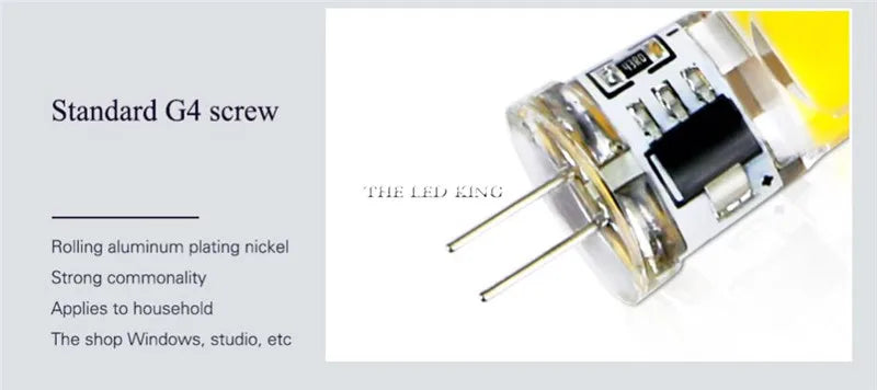 1pcs/lot Lowest Price G4 LED Bulb Lamp SMD COB AC DC 12V 220V 3W 7W 10W 12W Dimmable 12v Led G9 360 Degree Crystal Light