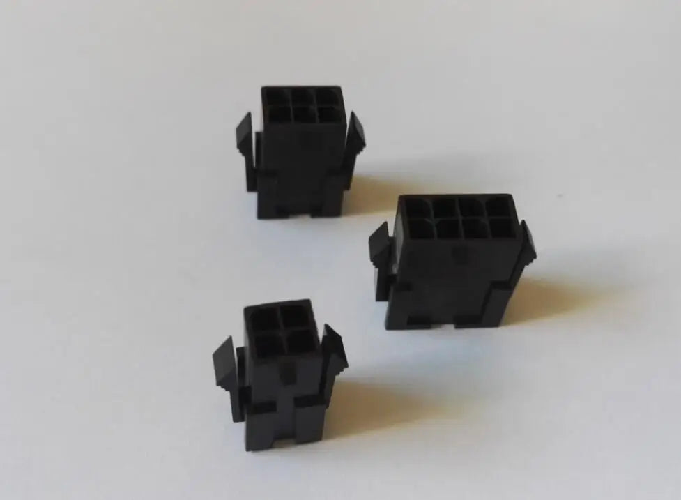 100PCS/1LOT Molex 3.0mm Connector Small 5557 Female Plastic Shell Housing for PC Notebook Power 2*1P 2 3 4 5 6 7 8 9 10 11 12Pin