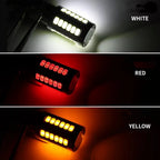 1PCS T20 7440 W21W WY21W led White Auto Reverse Lamps Car Yellow 33 smd 5730 5630 LED Amber Turn Signal Bulb Red Brake light 12V