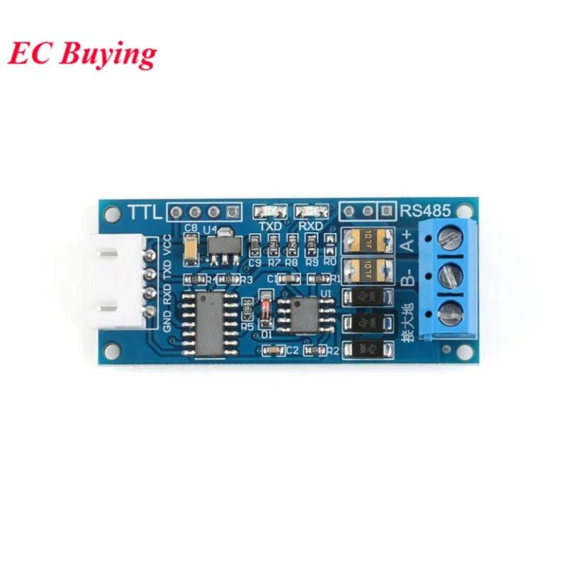 1-10Pcs RS485 RS232 MAX485 TTL CAN to Serial Port Conversion Module Level Convertor Board 232 Turn UART 3.3V 5V MAX485CSA RS-485