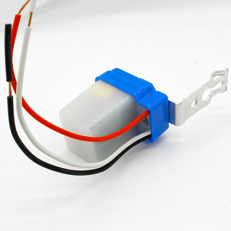 Automatic Auto On Off Photocell street Light Switch DC AC 220V 50-60Hz 10A Photo Control Photoswitch Sensor Switch