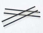 100pcs 2.54mm Pin Header 1X40P L11.4/15/17/19/21/23/25/30/35/40/50mm Straight Board Spacer Single Row Double Plastic Male