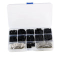 620pcs Dupont Wire Jumper Pin Header Connector Housing M/F Crimp Pins 18-26AWG Durable Electronic Components