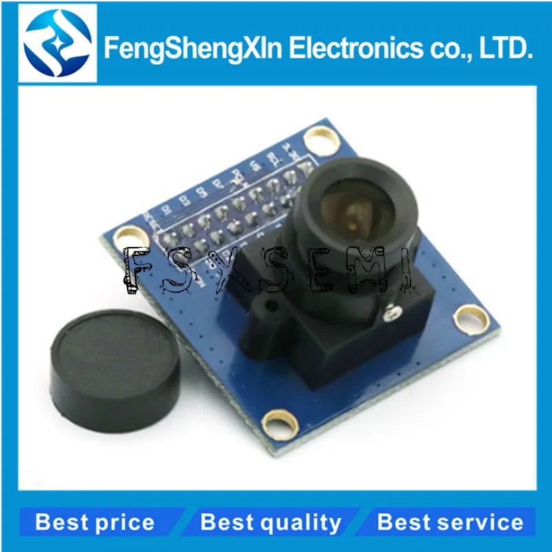 OV7670 camera module Supports VGA CIF auto exposure control display active size 640X480
