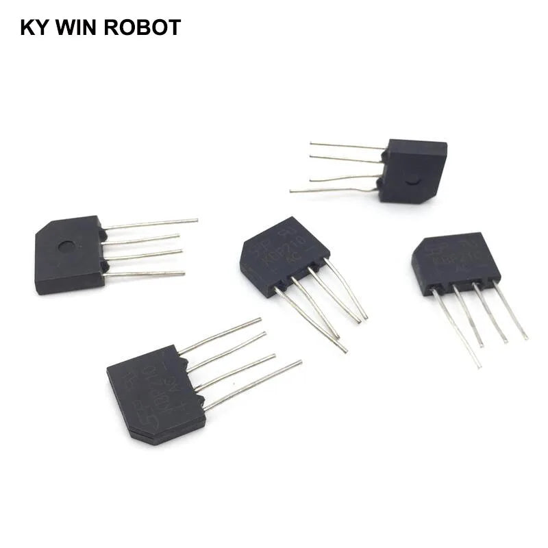 5PCS 2A 1000V Diode Bridge Rectifier KBP210