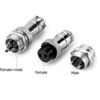 1pcs GX12 GX16 GX20 Air Aviation Connector 2/3/4/5/6/7/8/9/10/11/12/14/15Pin Panel Nut AV Power Plug Socket Core Wire Connector