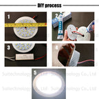 Brightness SMD5730 Light Board 3W 5W 7W 9W 12W 15W 18W 24W 30W 36W Lamp Panel PCB With LED For DIY Ceiling Light LED Bulb Light