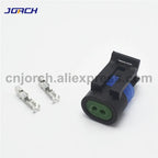 2 pin  Female Sensor Connector Sealed Auto Plug 12162195 12162193