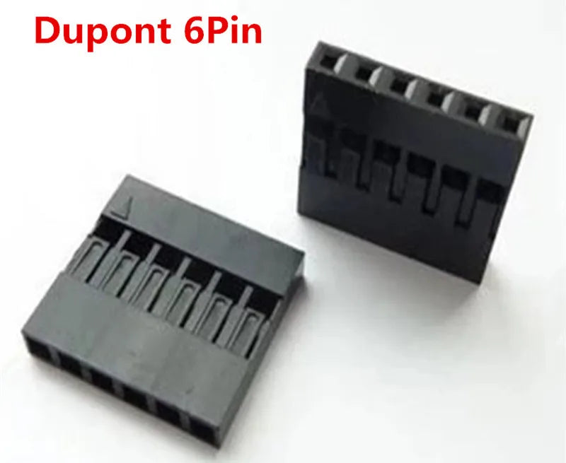 50Pcs 2.54mm Male and Female Dupont and Servo Crimp Wire Jumper Pin Header Connector Terminal Pins Crimp