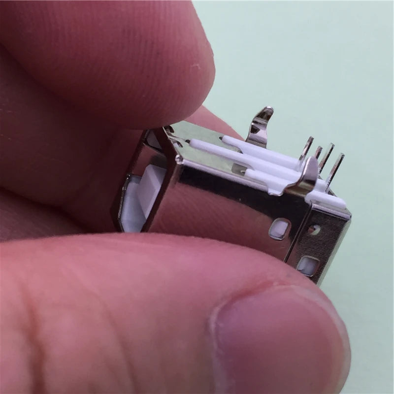 10pcs/lot USB B Type Female Socket Connector G45 for Printer Data Interface