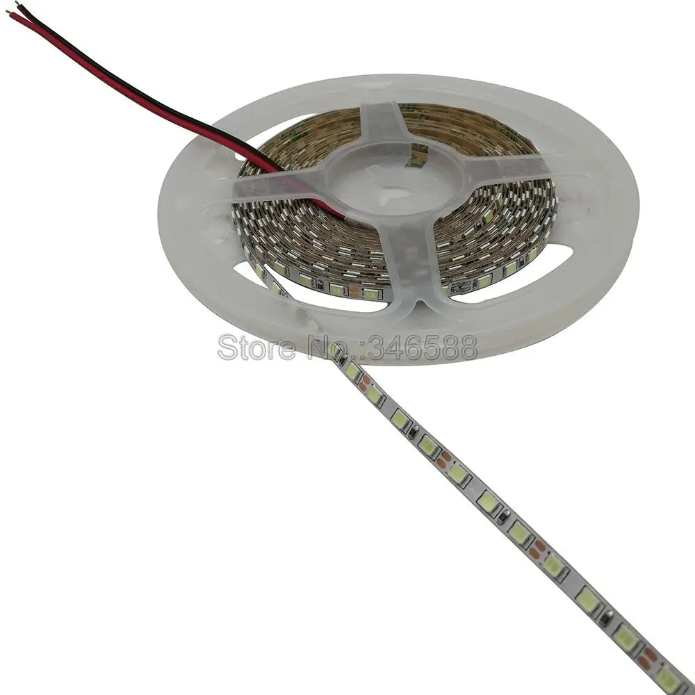 4mm PCB 2835 LED Strip Light 12V Super Bright 3528 120LED/m 5m 10m 15m 20m 50m Flexible LED Tape Lights Warm Cold/ Natural White