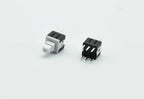 10pcs 5.8*5.8 Self-locking/reset PCB Keyboard Micro Switch Push Tactile Power Self lock On/Off Latching Switch 6pin mini 12V0.1A
