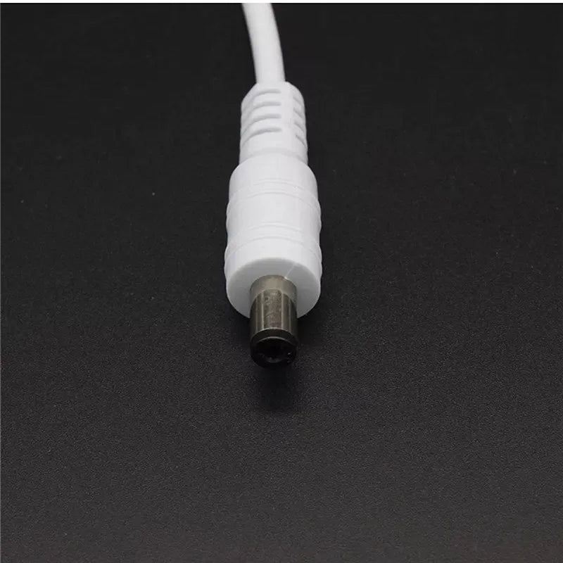 5.5mm X 2.1mm DC Jack Connectors Power Extension Cable 22AWG Female Male DC Plug Adapter For CCTV Camera 5050 3528 LED Strip