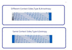 10 100 PCS 1.0 MM PITCH FFC FPC Ribbon Flexible Flat CABLE  4 5 6 8 10 12 14 15 16 20 26 30 34 40 Pin Same Opposite Contact Side
