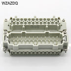 4/6/10/16/24 core heavy-duty connector HDC-HE male connector and female connector 16A500v aviation plug core