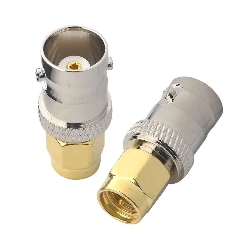2PCS RF Coaxial Coax SMA UHF N BNC Adapter Connectivity Kit SMA to N SMA to BNC UHF to N WiFi Antenna Extension Connector