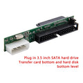 Sata to IDE Adapter Converter 1.5Gbs 2.5 Sata Female to 3.5 Inch IDE Male 40 Pin Port Support ATA 133 100 SSD HDD CD DVD Serial