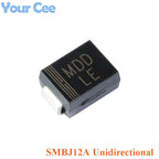 20pcs SMD DO-214AA Series SMBJ70A SMBJ58A SMBJ48A SMBJ33A SMBJ30A SMBJ28A SMBJ26 TVS Transient Suppression Diode SMBJ5.0CA SMBJ2