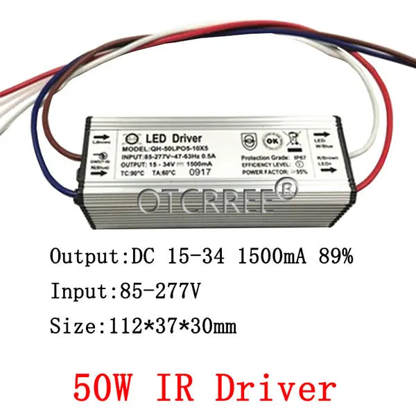 High Power LED 3535 Chip 730nm 850nm 940nm IR LED Infrared 10W 20W 30W 50W 850 nm 940 nm Emitter Light Lamp LED Diode
