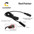Red Laser Locator Red Dot Beam Marking Positioning  Red Focusable Laser Diode Module +Battery Case+mount For marking machine