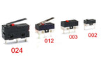 Free shipping 20pc Micro Switch 002 003-3.5 012-13.5-2 024-A touch switch button for mouse  3PIN 2PIN