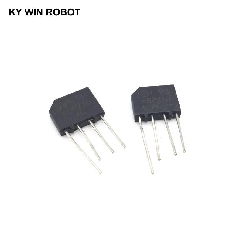 5PCS 2A 1000V Diode Bridge Rectifier KBP210