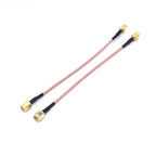 Factory Sales RF Coaxial Cable SMA to SMA Connector SMA Male to RP-SMA Male Jack RG316 Pigtail Cable 15cm