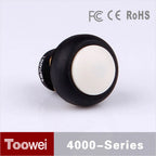 Latching Self-Locking IP67 Waterproof 12mm Electrical Metal Button Switch 12mm