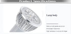 1X 10X GU 10 Led Spotlight GU10 LED Lamp 9W 12W 15W 220V Red Green Blue Yellow Lampada MR16 12V Bulb Light Spot Candle Luz