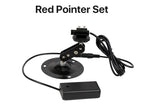 Red Laser Locator Red Dot Beam Marking Positioning  Red Focusable Laser Diode Module +Battery Case+mount For marking machine