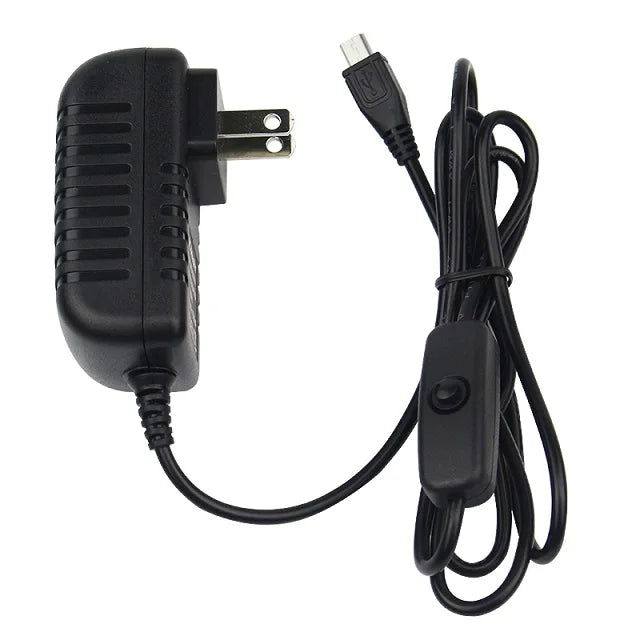 5V 3A Raspberry Pi 3 Model B+ Power Supply Micro USB Port Power Adapter AC Switch EU UK AU US Plug Charger for Raspberry Pi 3B