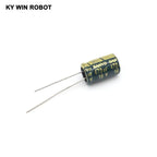 50PCS/LOT 16V 470UF 8*12 High Frequency Low Impedance Aluminum Electrolytic Capacitor 470uf 16v