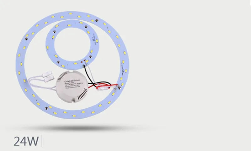 6W 12W 15W 18W 24W 36W 80W 100W LED Ring PANEL Circle Light AC220V SMD 5730 LED Round Ceiling Board the Circular Lamp Board
