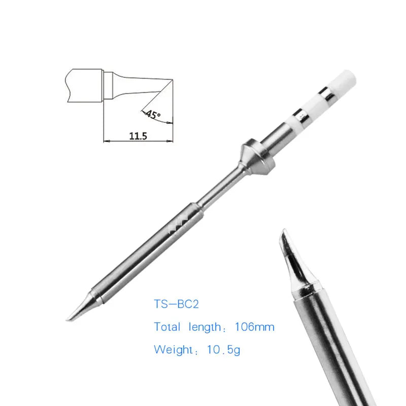 Original TS100 TS101 Soldering Tip Lead Free B2 BC2 C4 D24 K I KU Replacement Electric Iron Tip Bit Head