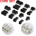 100Sets JST SM 2.54 Connector Plug Pitch 2.54MM Female and Male Housing + Terminals SM-2P SM-2R JST SM2.54 2/3/4/5/6/7/8 P Pin