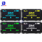 diymore 2.4" 2.42 inch 128x64 OLED LCD Display Module SSD1309 12864 7 Pin SPI/IIC I2C Serial Interface for Arduino  R3 C51