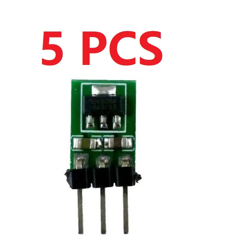 5 PCS 3.3-6V to 3V 3.3V DC-DC Converter Step-Down Power Supply Buck LDO Module Voltage Regulator Board