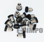 8pcs E12 to E11 Adapter E-Simpo PBT Copper E12 Mini Chandelier Lamp Base to Mini E11 Bulb Lamp Holder Converter