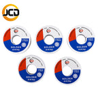 JCD Soldering Wire 50g 0.6/0.8/1.0/1.2/1.5 MM 60/40 FLUX 2.0% 45FT Tin Lead Tin Wire Melt Rosin Core Solder Soldering Wire Roll