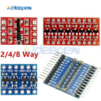 2/4/8 Channel IIC I2C Logic Level Converter Bi-Directional Board Module 2 4 8 Way DC 3.3V/5V With Pins For Arduino Raspberry Pi