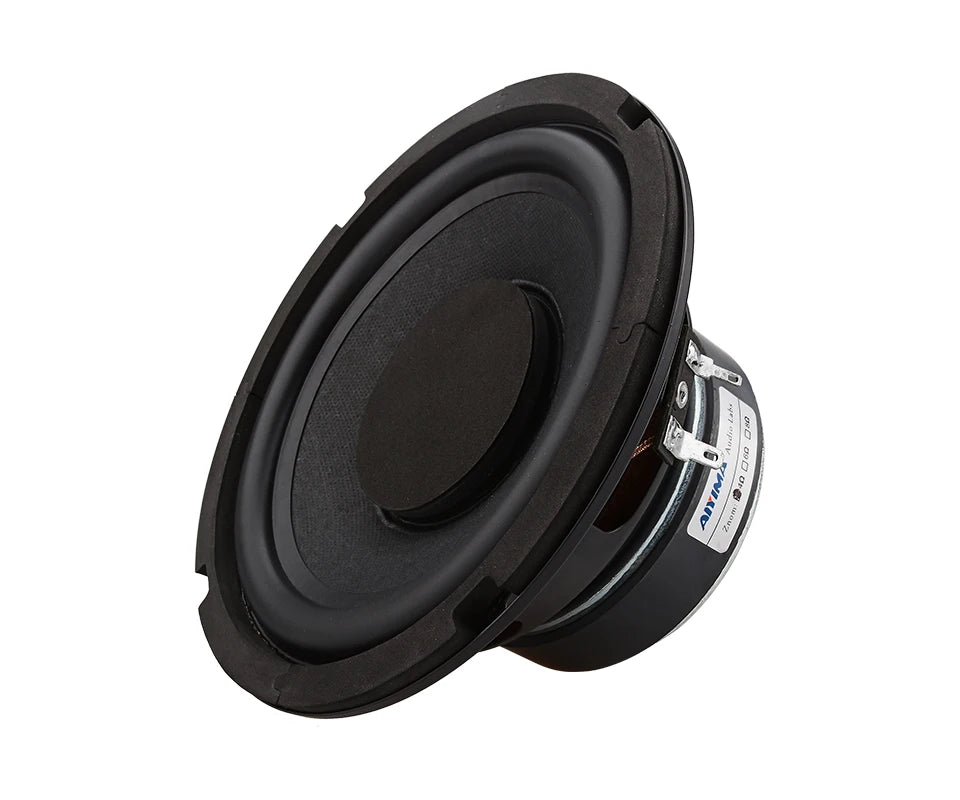 AIYIMA 1Pcs 6.5 Inch Subwoofer 4 8 Ohm 80W Super Bass Woofer Speaker Home Theater For Bookshelf Computer Speaker